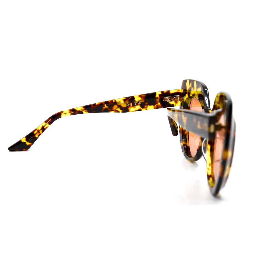 NEW DITA CONIQUE DT8514 HAVANA PINK WOMEN'S SUNGLASSES - Picture 11 of 12